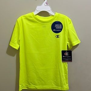 Yellow Highlighter Athletic Champion T-Shirt